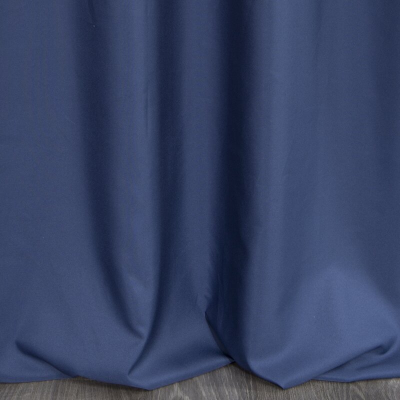 Zasłona gotowa Dafne granatowa 140 X 250 CM – zapewnia prywatność