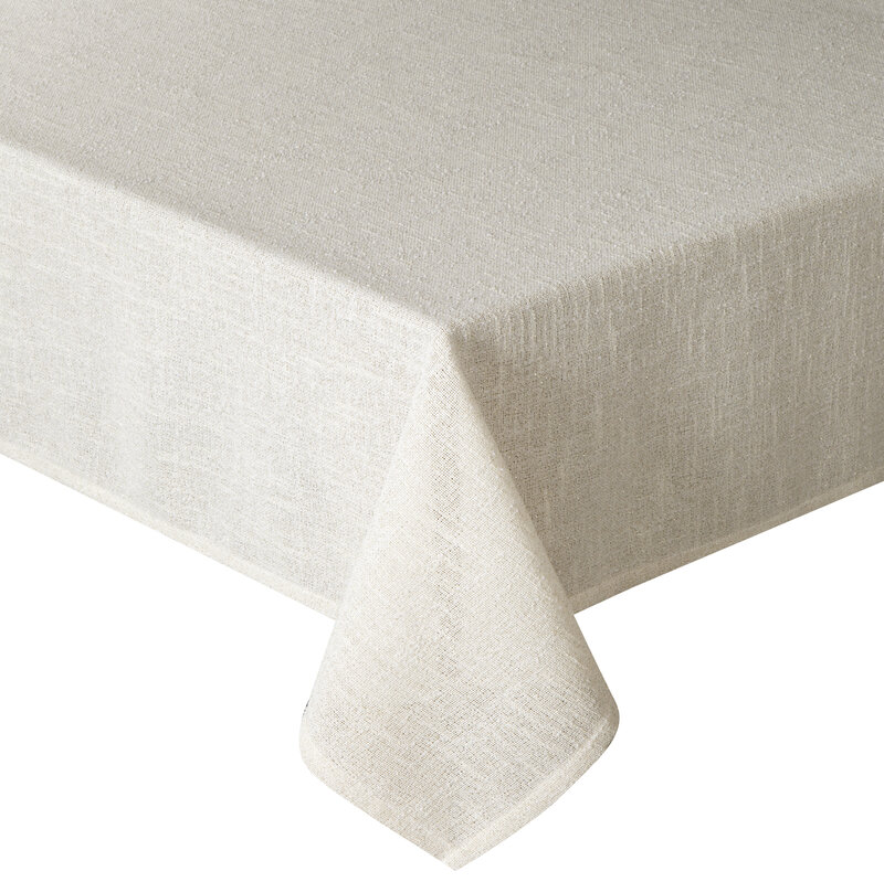 Obrus Ines 12 kremowy 140 x 180 cm – doda blasku stołowi