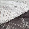Pościel satynowa Premium23 kremowa 220 x 200 cm – dla tropikalnego relaksu