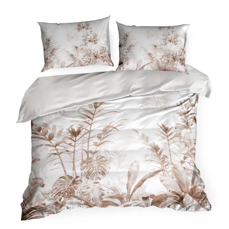 Pościel satynowa Premium25 biała 160 x 200 cm – jedwabista miękkość