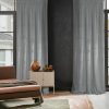 Zasłona gotowa D91 Rosa srebrna 140 x 270 cm – zaciemnia i zdobi