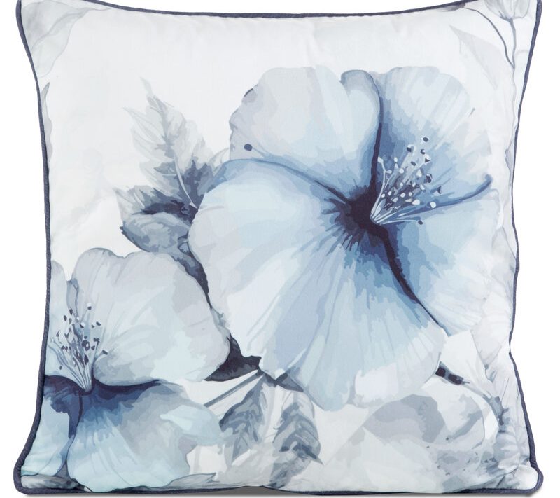 Poszewka Velvet SI/PO/VELVET niebieska 45X45 – doda świeżości wnętrzu