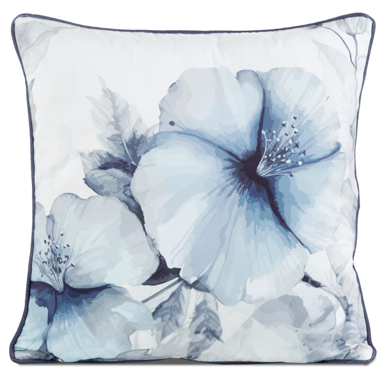 Poszewka Velvet SI/PO/VELVET niebieska 45X45 – doda świeżości wnętrzu