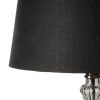 Lampa stołowa Remi czarna O 27 x 62 cm – do salonu i sypialni
