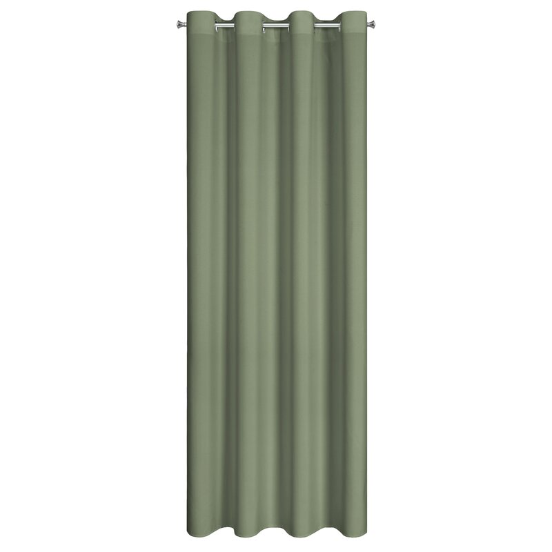 Zasłona gotowa Rita oliwkowa 140 x 250 cm – zaciemnia pomieszczenie