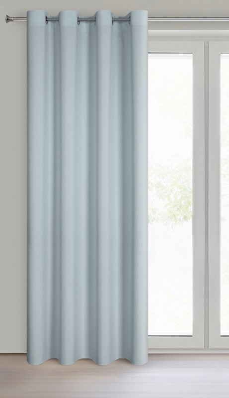 Zasłona gotowa Rita platynowa 140 x 250 cm – zaciemniająca sypialnię