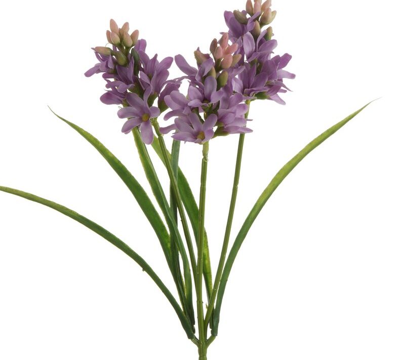 Kwiat dekoracyjny 465 jasnofioletowy 32 cm – ożywi Twoje wnętrze
