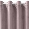 Zasłona gotowa D91 Rosa pudrowy róż 140 X 250 cm – delikatnie filtruje światło