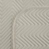Narzuta LEN 3 kremowa 220 X 240 CM – przytulna sypialnia