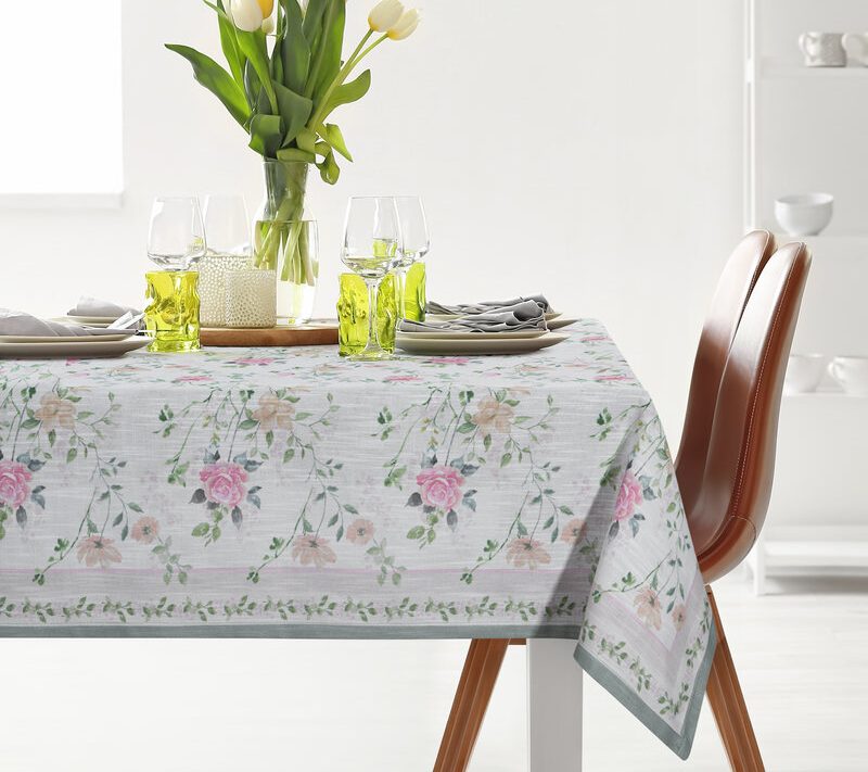 Obrus SUMMER7 naturalny 140 x 180 cm – doda świeżości jadalni