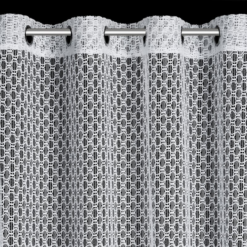 Firana gotowa IZA biała 140 x 250 cm – rozświetla wnętrze