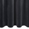 Zasłona gotowa Nita czarna 140 x 250 cm – pełne zaciemnienie
