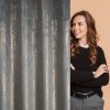 Zasłona gotowa Dara srebrna 140 x 250 cm – dodaje blasku wnętrzu