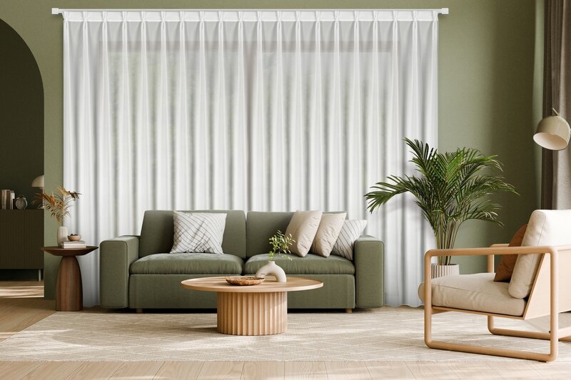 Firana gotowa Ruby biały 230 x 270 cm – rozświetla wnętrze