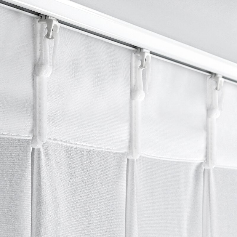 Firana gotowa Loreta biała 80 x 270 cm – rozprasza światło