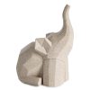Figurka ceramiczna Logan beżowa 16 x 12 x 21 cm – doda charakteru