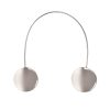 Upinacz do firan z magnesem srebrny 5 x 21 cm – eleganckie mocowanie