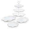 Patera ceramiczna Auren (03) biała 20 X 15 X 3 CM – na drobne dekoracje