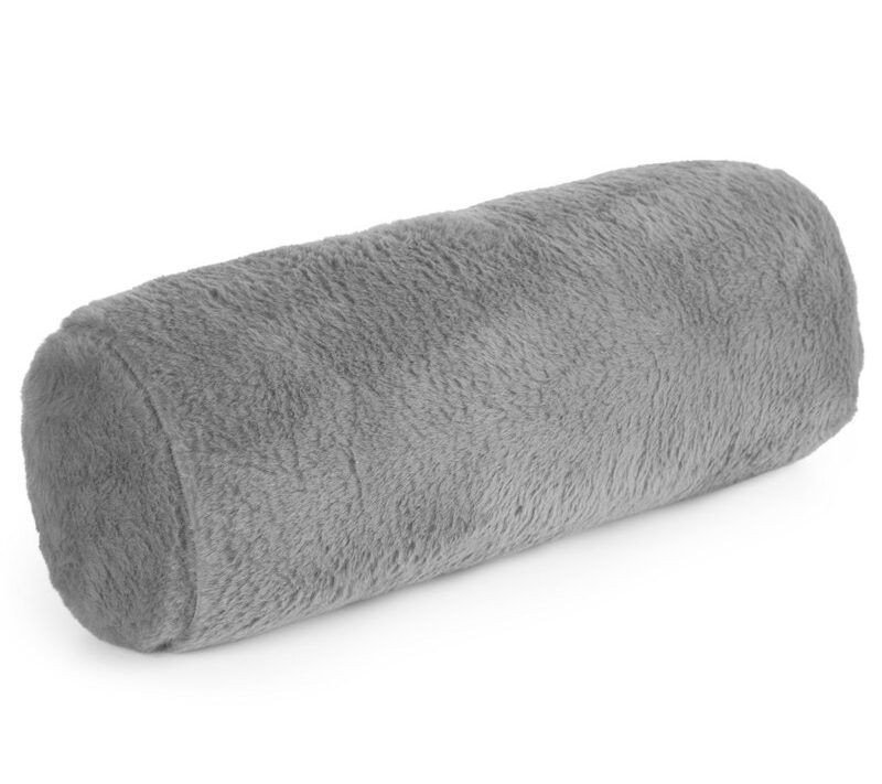 Poszewka dekoracyjna srebrna 15 x 45 cm – doda przytulności