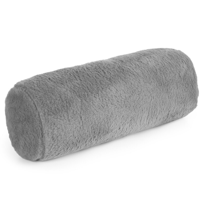 Poszewka dekoracyjna srebrna 15 x 45 cm – doda przytulności