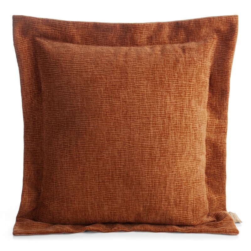 Poszewka velvet ceglasta 45 x 45 cm – doda przytulności