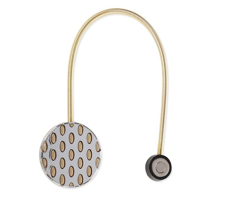 Upinacz magnetyczny złoty 5 x 17 cm – elegancki wygląd okna