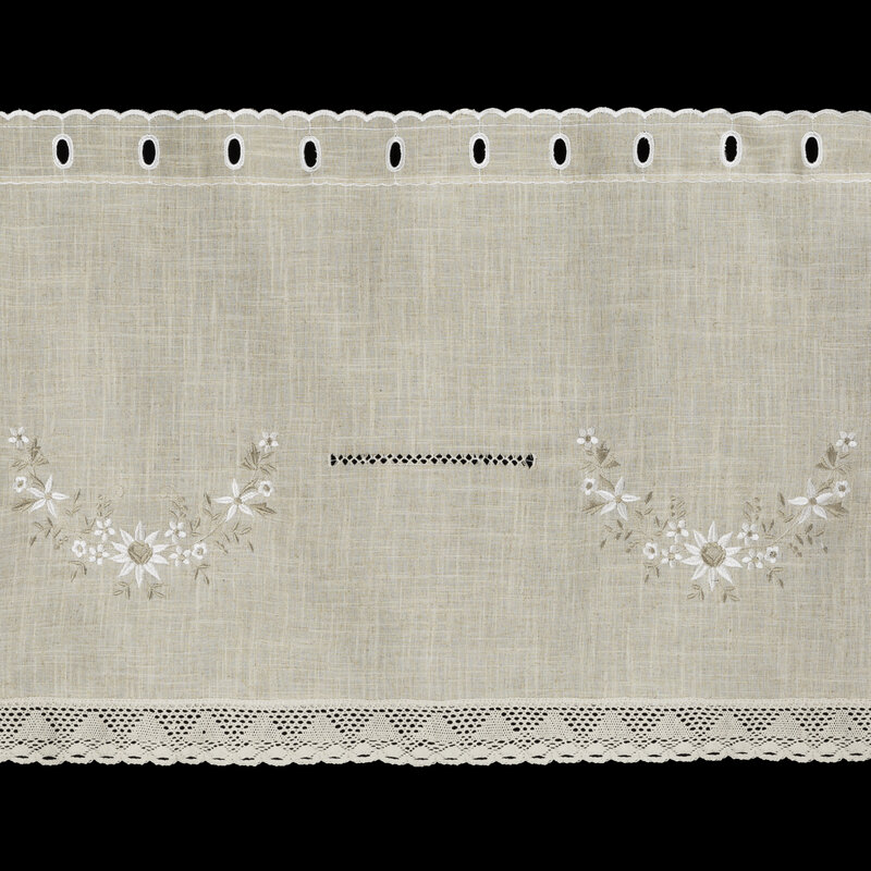 FIRANA GOTOWA VERONICA NA TAŚMIE 150 X 60 CM BEŻOWY