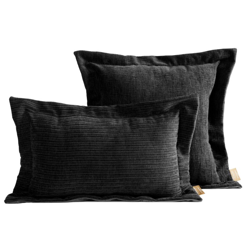 Poszewka dekoracyjna Elegant czarna 45 X 45 CM – miękka i przytulna