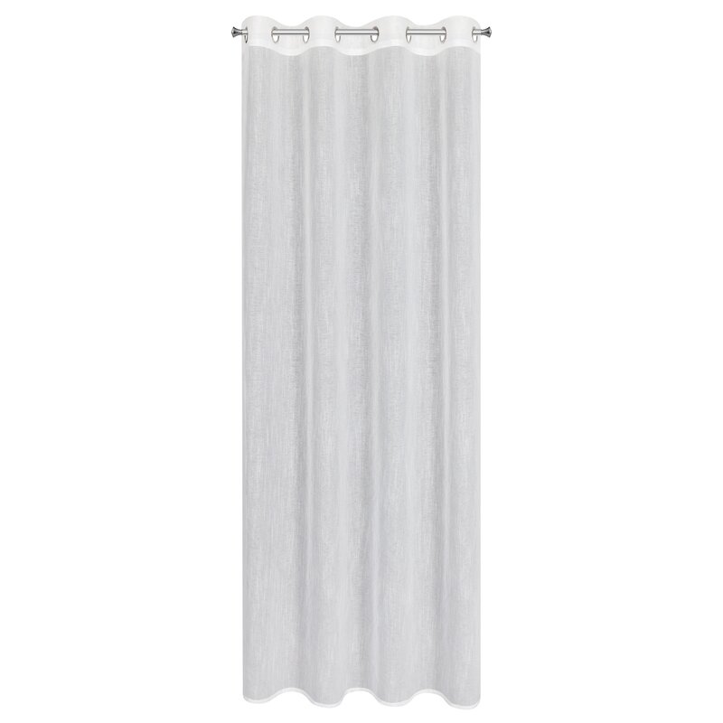 Firana gotowa Amira biała 140 x 250 cm – rozjaśnia wnętrze