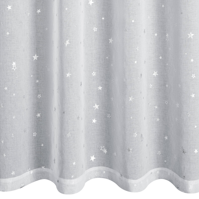 FIRANA ŚWIATECZNA STAR 140 X 250 CM BIAŁY