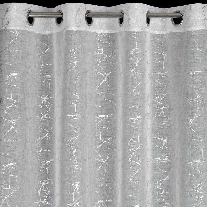 Firana gotowa Reva biała 140 x 250 cm – rozświetla wnętrze