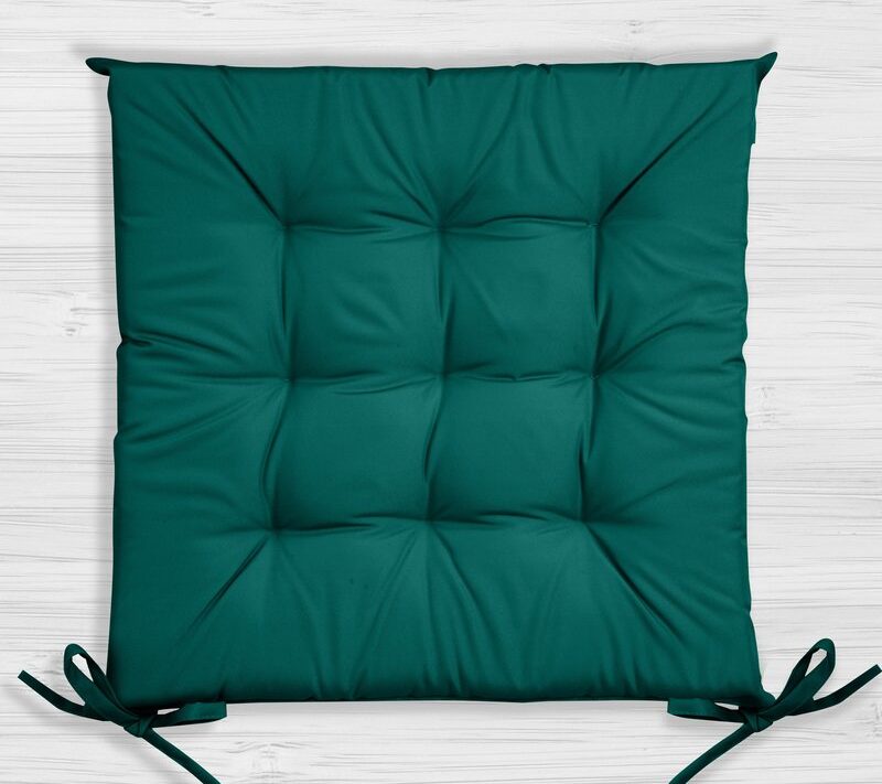 Siedzisko tarasowe ciemnozielone 40x40x5 cm – idealne na taras