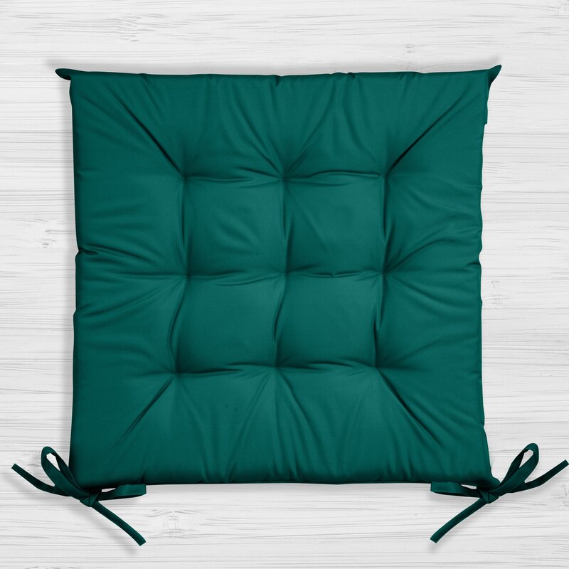 Siedzisko tarasowe ciemnozielone 40x40x5 cm – idealne na taras