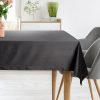 Obrus gładki czarny 140 x 180 cm – doda blasku jadalni
