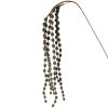 Kwiat Natura stalowy 100 cm – stylowa dekoracja do wnętrz
