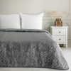 Narzuta Velvet Sofia grafitowa 170 x 210 cm – ochrona pościeli