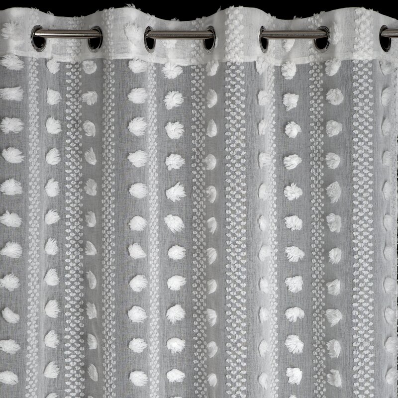 Zasłona gotowa Elenor biała 140 x 250 cm – rozświetla wnętrze