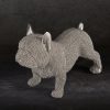 Figurka dekoracyjna Eldo srebrna 20 X 9 X 14 CM – na komodę i półkę