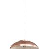 Lampa Wisząca Wire srebrna 36 X 62 cm – intrygująca gra światła