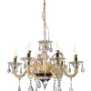 Lampa sufitowa Glitter srebrna fi 95 x 70 cm – doda blasku wnętrzu