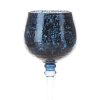 SZKLANY ŚWIECZNIK DEKORACYJNY VERRE2 O 9 X 25 CM BIAŁY