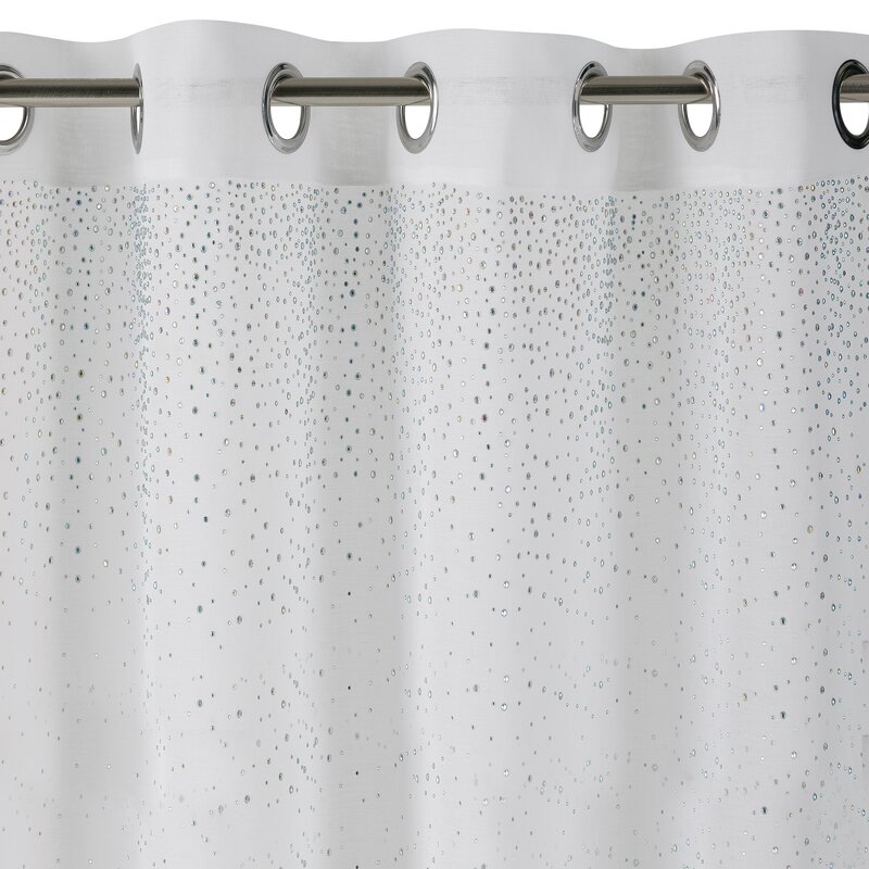 Zasłona gotowa Madlen biała 140 x 250 cm – rozświetla wnętrze