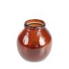 SZKLANY WAZON DEKORACYJNY LILY FI 21 X 20 CM CZERWONY