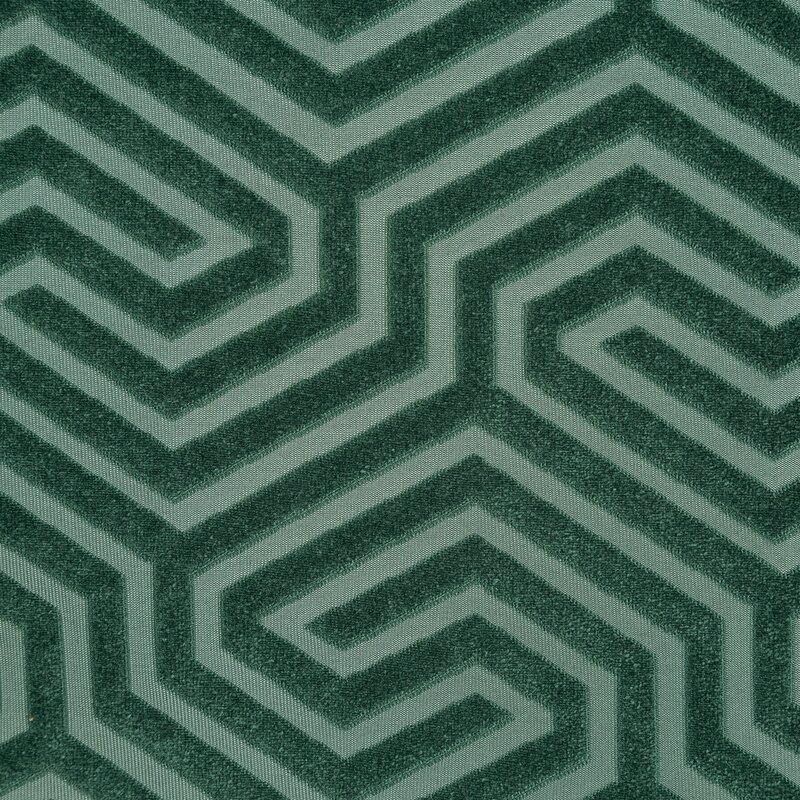 Zasłona gotowa Inga ciemnozielona 140 x 250 cm – zaciemniająca welwetowa