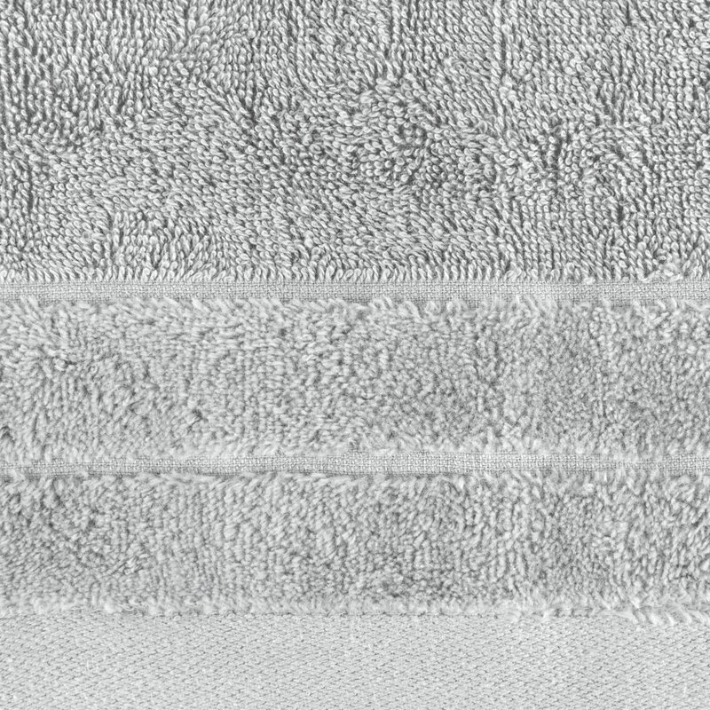 Ręcznik Damla stalowy 70 x 140 cm – miękki i chłonny