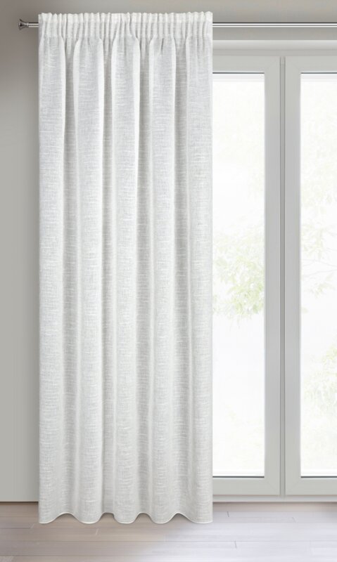 Zasłona gotowa Kelsi naturalna 140 x 270 cm – rozprasza światło