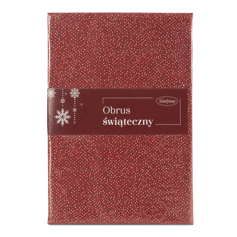 OBRUS DASHER 140 X 180 CM CZERWONY