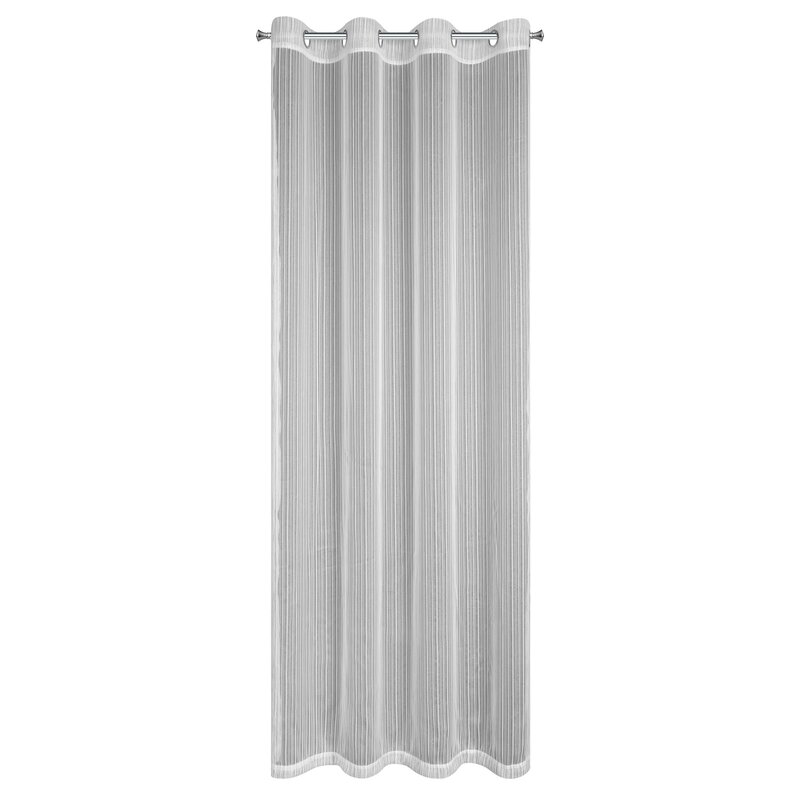 Firana gotowa Noelia biała 140 x 250 cm – rozświetla wnętrze