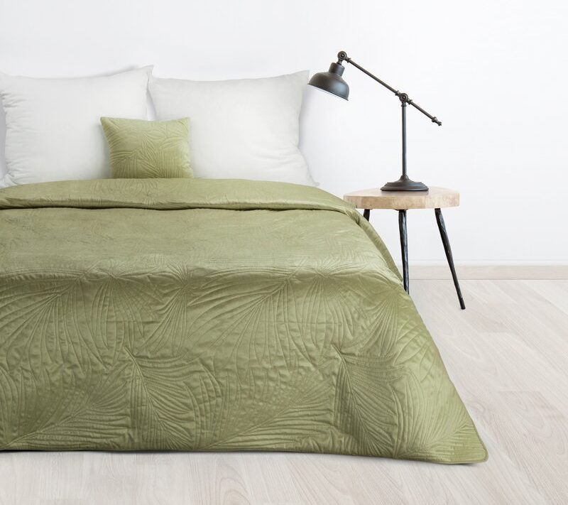 Narzuta Velvet D91 jasnozielona 170 x 210 cm – wprowadza świeżość