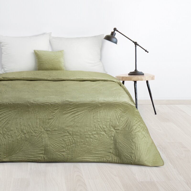 Narzuta Velvet D91 jasnozielona 170 x 210 cm – wprowadza świeżość